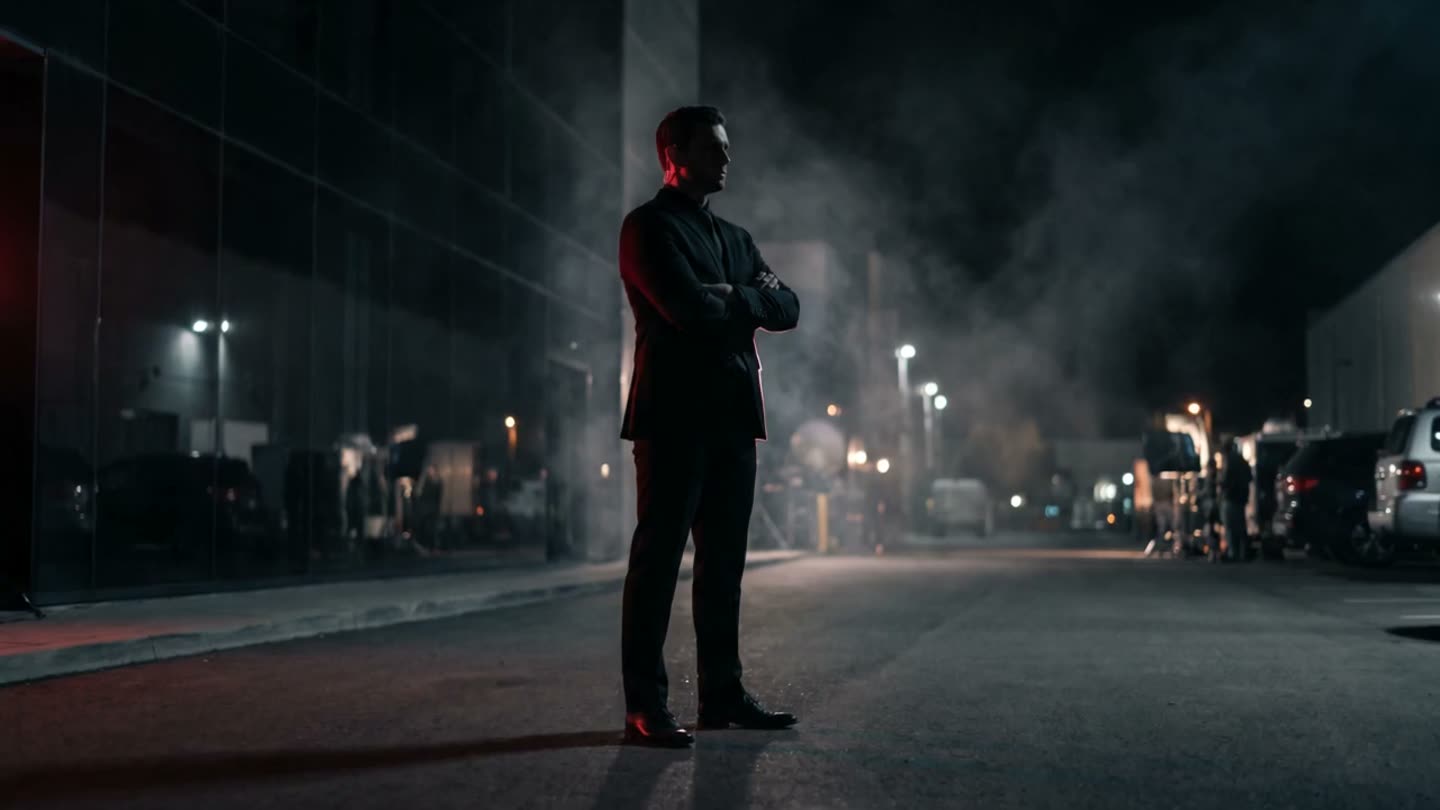 OnPoint security officer on duty at night